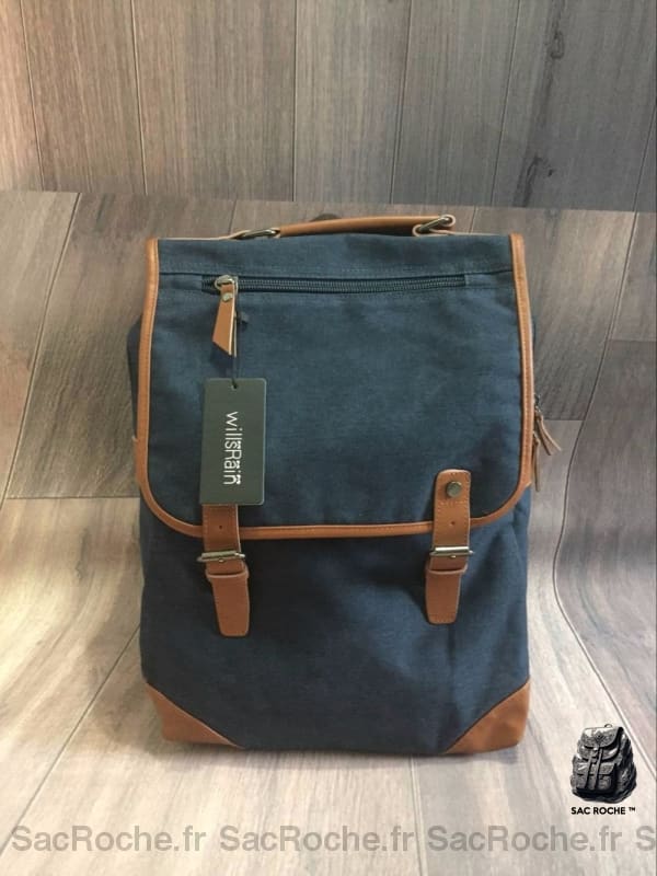Sac À Dos Vintage Homme Toile Ado