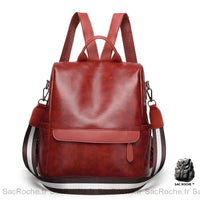 Sac à Dos Vintage Mini - modèle Rouge - Sac Roche ™