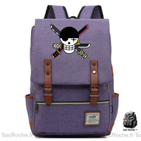 Sac à dos vintage One piece enfants - modèle Violet - Sac Roche ™
