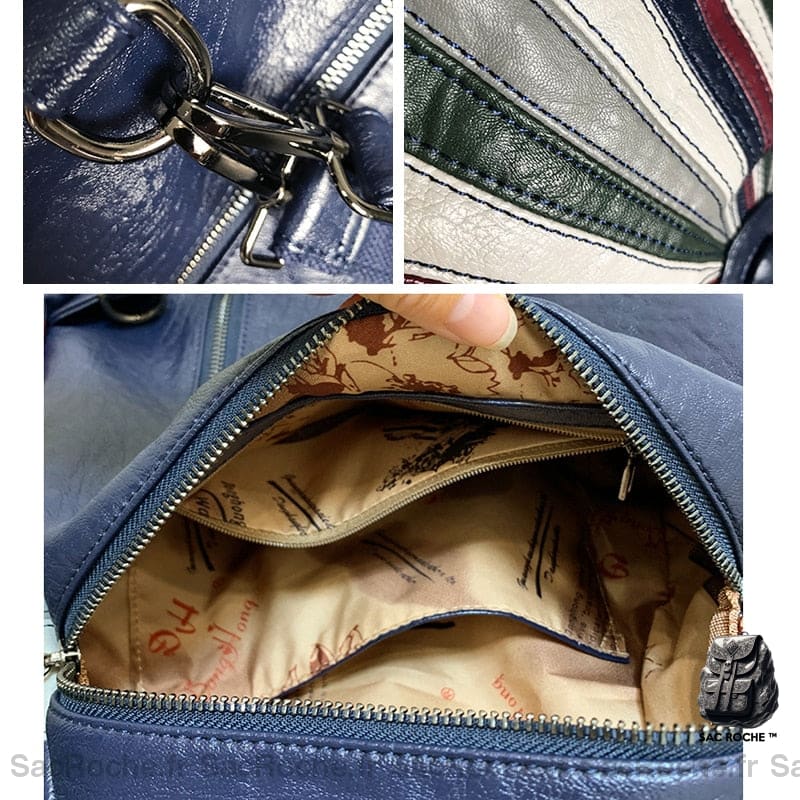 Sac À Dos Vintage Rond Femme