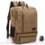 Sac à Dos Vintage Toile Spacieux Homme - modèle kaki - Sac Roche ™