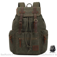 Sac à dos vintage vert - Sac Roche ™
