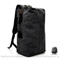 Sac à dos voyage 40l - modèle Noir / Moyen 26x45x20cm - Sac Roche ™