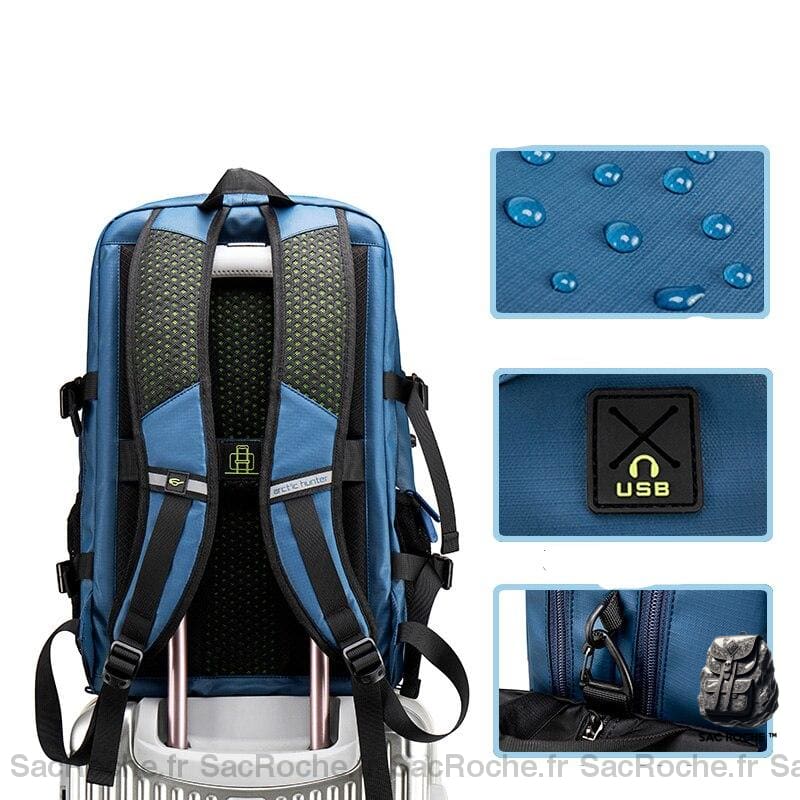 Sac À Dos Voyage Avec Poche Chaussures Sport