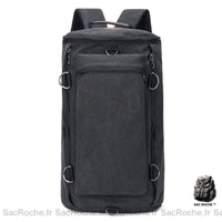 Sac à dos voyage bandoulière - modèle Noir / 51x27x27CM - Sac Roche ™