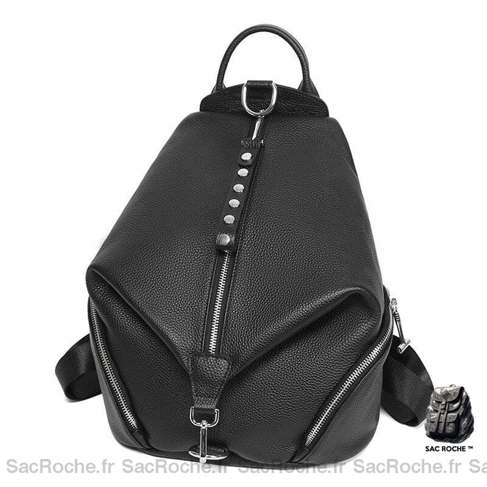 Sac À Dos Voyage Cuir Femme Noir Sac A Dos Femme