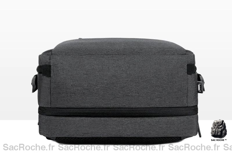 Sac À Dos Voyage Ergonomique Gris Foncé Homme