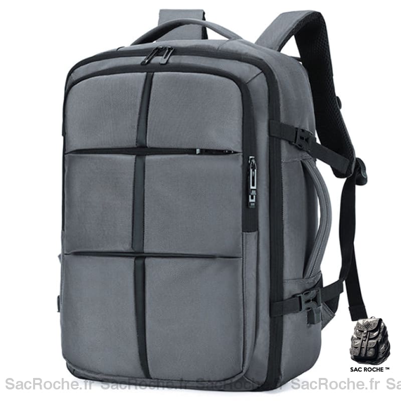 Sac À Dos Voyage Extensible Cabine 17 Gris Sac A Dos Ordinateur