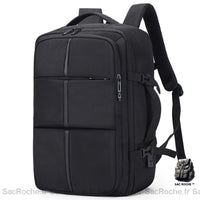 Sac À Dos Voyage Extensible Cabine 17 Noir Sac A Dos Ordinateur