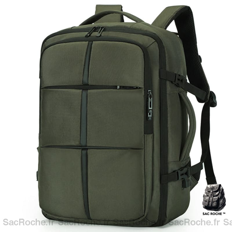 Sac À Dos Voyage Extensible Cabine 17 Vert Sac A Dos Ordinateur