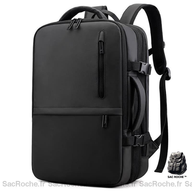 Sac À Dos Voyage Extensible Élégant Noir Sac A Dos Ordinateur