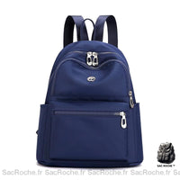 Sac à dos voyage femme étanche - modèle Bleu Foncé - Sac Roche ™
