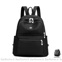 Sac à dos voyage femme étanche - modèle Noir - Sac Roche ™