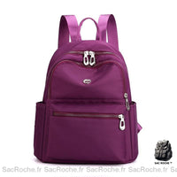 Sac à dos voyage femme étanche - modèle Violet - Sac Roche ™
