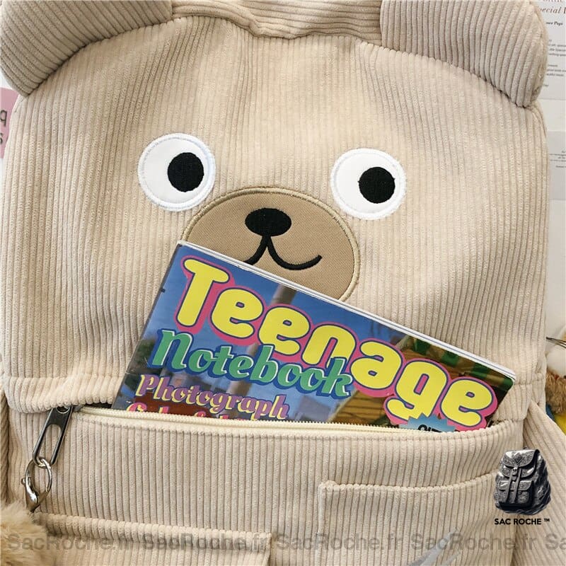 Sac À Dos Voyage Hiver Style Ours Enfant