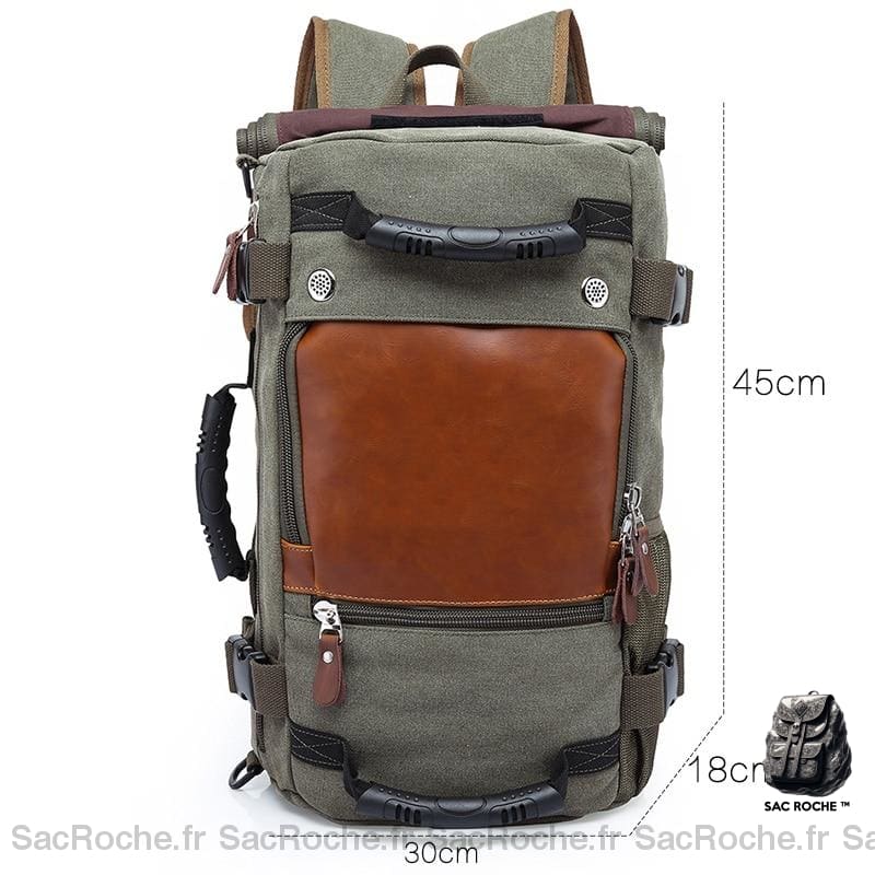 Sac à dos male de voyage - Vert - Sac à dos de voyage Sac à dos