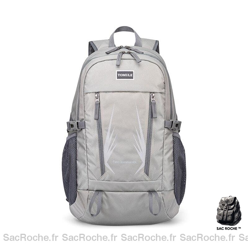 Sac à dos imperméable pour voyage - Gris - Sac à dos de randonnée Randonnée