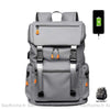 Sac à dos voyage multifonction - Gris - Sac à dos Sac
