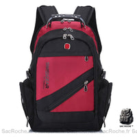 Sac à dos voyage rouge - compact - Sac Roche ™