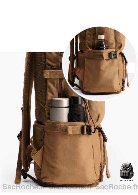 Sac À Dos Voyage Toile Militaire Homme