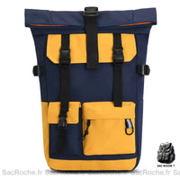 Sac à dos voyage vintage - modèle Jaune - Sac Roche ™