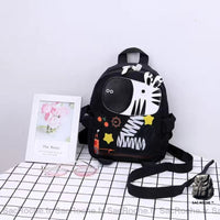 Sac à dos zèbre coloré maternelle - modèle Noir - Sac Roche ™