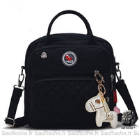 Sac à langer bébé élégant waterproof - modèle Noir - Sac Roche ™