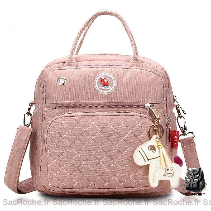 Sac à langer bébé élégant et imperméable - Rose foncé - Couche Sac à langer