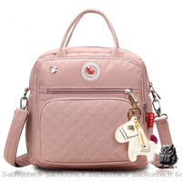 Sac à langer bébé élégant waterproof - modèle Rose Foncé - Sac Roche ™