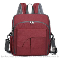 Sac à langer bébé pratique - modèle Rouge - Sac Roche ™