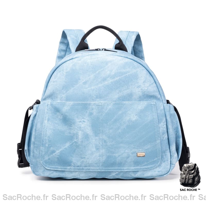 Sac à langer grande capacité pour bébé - Bleu - Sac à dos Sac