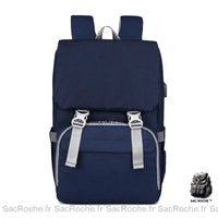 Sac à langer ergonomique confortable - modèle Bleu - Sac Roche ™