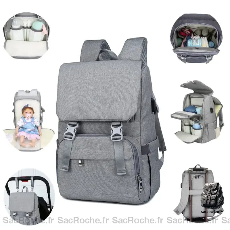 Sac À Langer Ergonomique Confortable Sac Dos