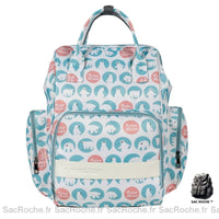Sac à Langer Grande Capacité - Imprimé Animaux - modèle Ours polaire - Sac Roche ™