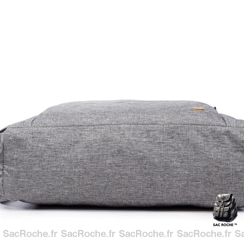 Sac À Langer Gris Pour Bébé Dos