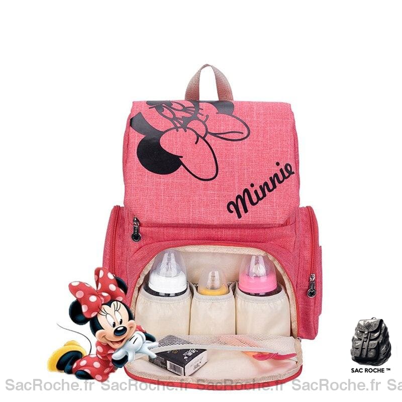 Sac À Langer Minnie Mickey Bébé Dos