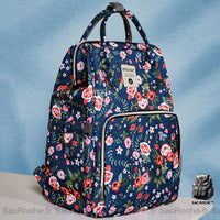 Sac à Langer Ouverture Dessus - Pratique et Original. - modèle Fleuri - Sac Roche ™