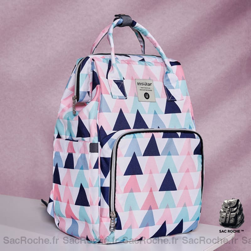 Sac À Langer Ouverture Dessus - Pratique Et Original. Triangle Langer
