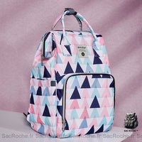 Sac à Langer Ouverture Dessus - Pratique et Original. - modèle Triangle - Sac Roche ™