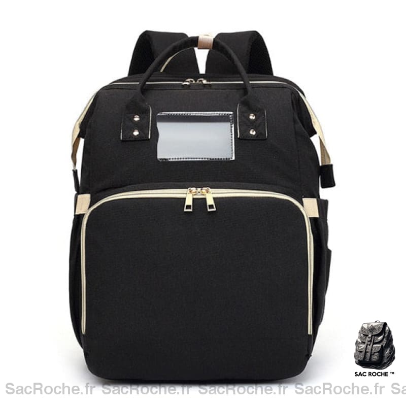 Sac À Langer Polyvalent - Couchage Bébé Noir Langer