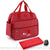 Sac à Langer Tendance - Imprimé Pois - modèle Rouge - Sac Roche ™