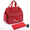 Sac À Langer Tendance - Imprimé Pois Rouge Langer