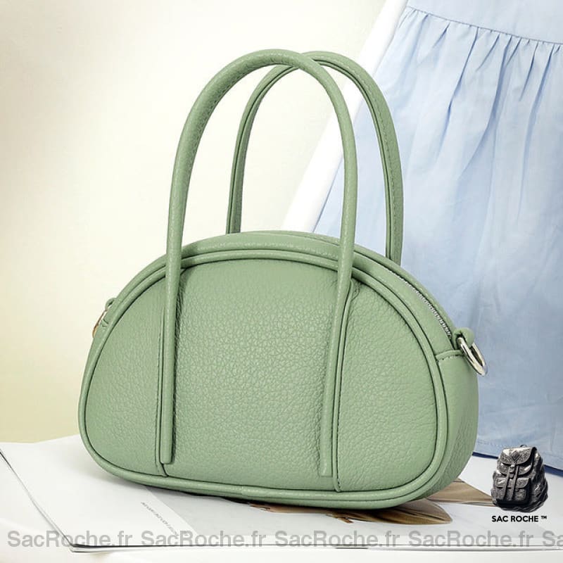 Sac À Main Anses Larges Chic Tendance Vert Sac Main Femme