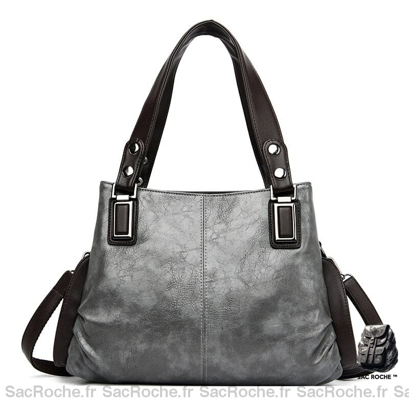 Sac À Main Bandoulière Mini Gris Petit Sac