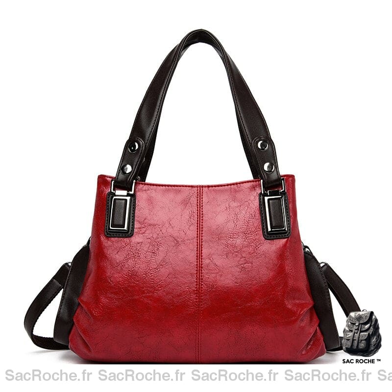Sac À Main Bandoulière Mini Rouge Petit Sac
