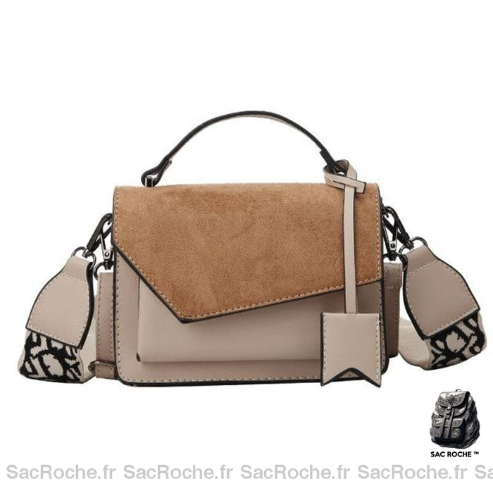 Sac À Main Beige Pas Cher Beige / 19Cmx13Cmx8Cm Main Femme