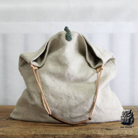 Sac à main cabas pour les cours - modèle Beige - Sac Roche ™