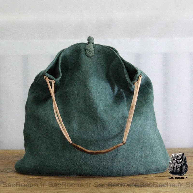 Sac À Main Cabas Pour Les Cours Vert