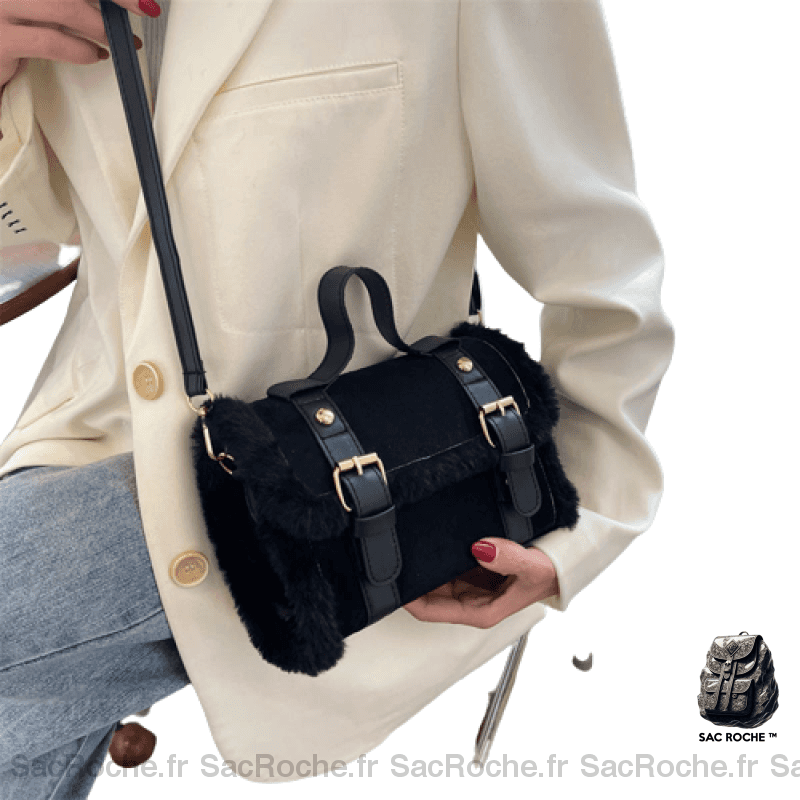 Sac À Main Cartable Femme Abordable Noir Main Femme