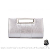 Sac À Main Cérémonie Femme - modèle Blanc pure - Sac Roche ™